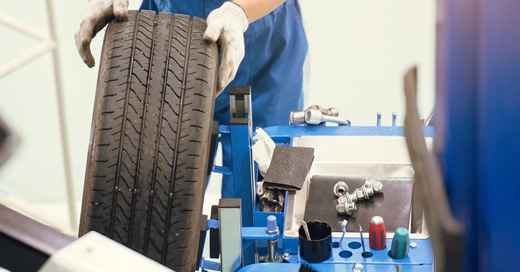 changing tyres