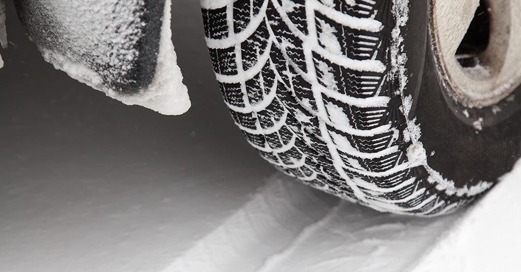 snowy driving conditions
