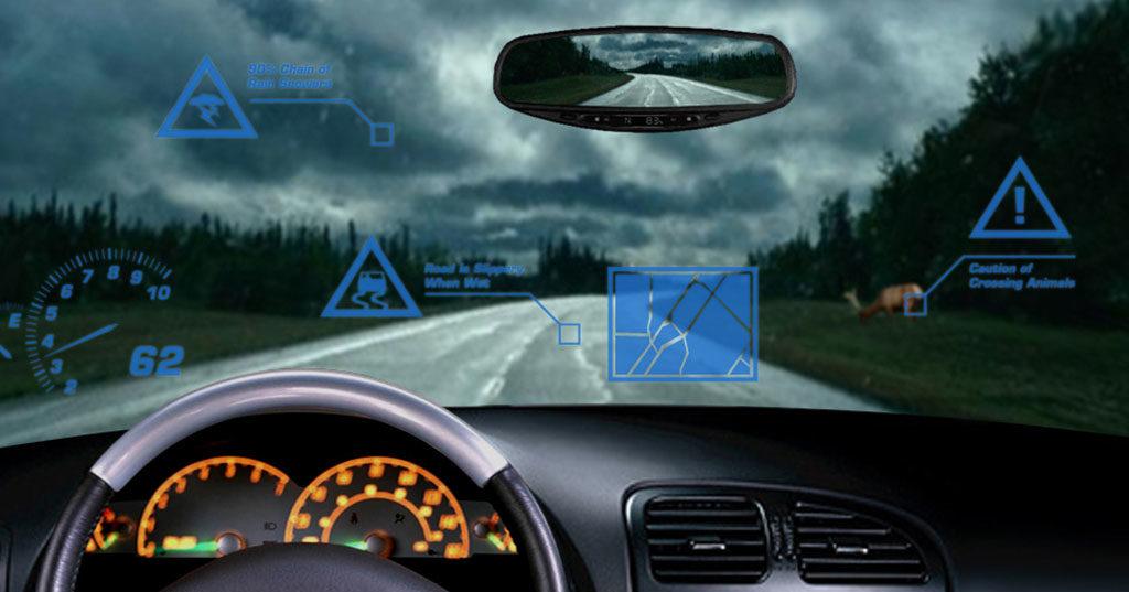 heads up display windshield vehicle car